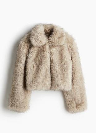Шубка h&m еко-хутро, розмір m