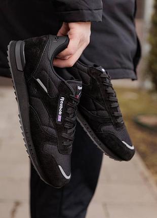 Reebok classic super leather black
