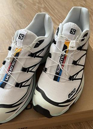 Кросівки salomon xt-6 white icy morn