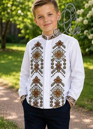 Вишиванка для хлопця тканина домокатне полотно