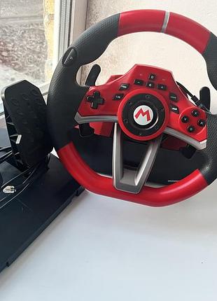 Ігрове кермо hori mario kart racing wheel pro deluxe (nintendo / pc)