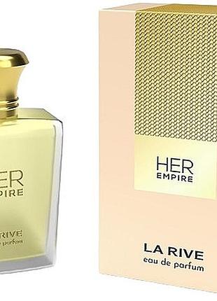 Тестер жіночої парфумованої води la rive her empire