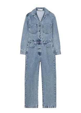 Zara шикарний джинсовий комбінезон