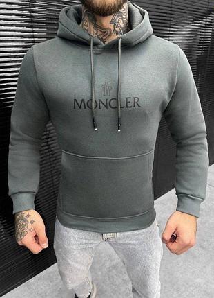 Худі на флісі moncler вт0471