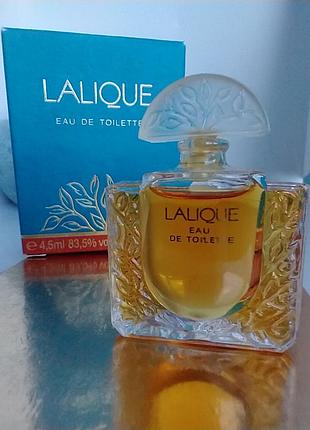 Lalique lalique мініатюра вінтаж 4,5 мл.