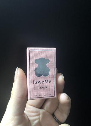 Tous love me silver