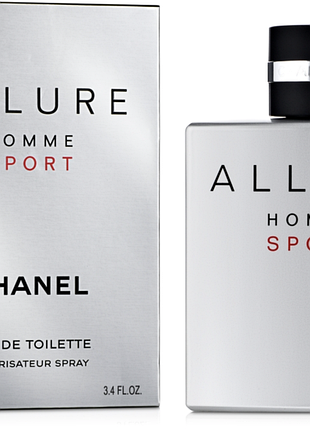 Туалетна вода chanel allure homme sport, 100 мл
