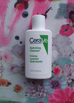 Cerave hydrating cleanser очищающая увлажняющая эмульсия для нормальной и сухой кожи лица и тела