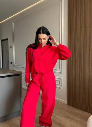 Костюм женский из плащёвки жатки | 42-46 | 3 цвета