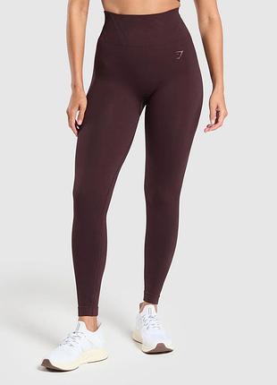 Gymshark безшовные утягивающие лосины леггинсы для тренировок