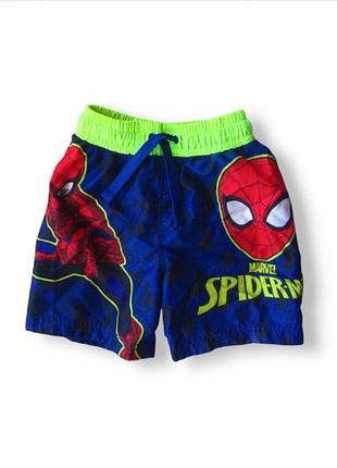 Сині шорти для плавання плавки для хлопчиків spiderman людина павук marvel george 2-3 роки