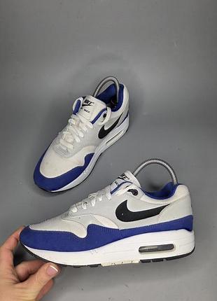 Кроссовки nike air max 1 'deep royal blue'