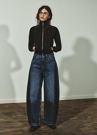 Джинси zara оверсайз у двох кольорах xs розмір, 32 розмір, 8727/222/401