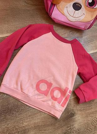 Світшот adidas кофта для дівчинки adidas
