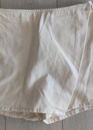 Юбка шорти джинсова zara , р s