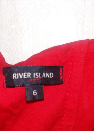 Красное платье river island4 фото