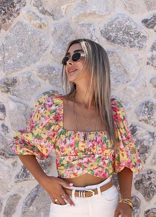 Zara топ блузка