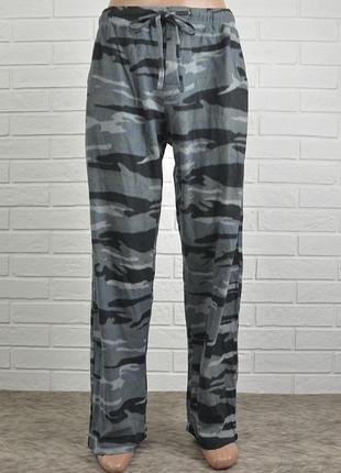 Joe boxer камуфляжні теплі, флісові штани, підніжка (m)