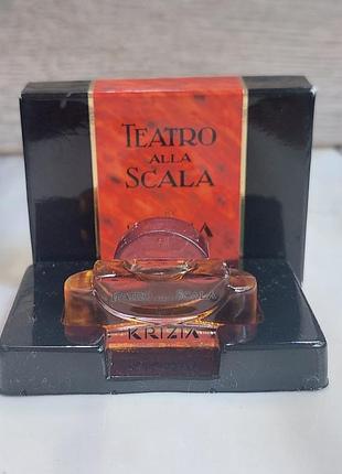 Teatro alla scala krizia, edр, парфюм, оригинал, винтажная миниатюра, редкость, vintage