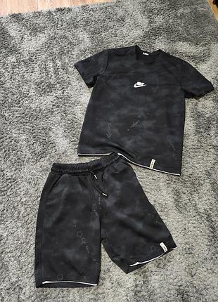 Костюм nike футболка и шорты р 164