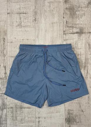 Плавальні шорти hugo boss блакитні, розмір s