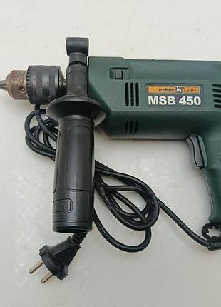 Електричний дриль meister craft msb 450 (450 вт) (товар вживаний)