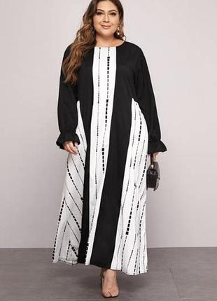 Комфортное платье 👗 большого размера