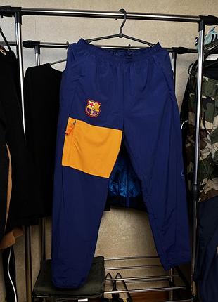 Жіночі нейлонові штани nike fc barcelona