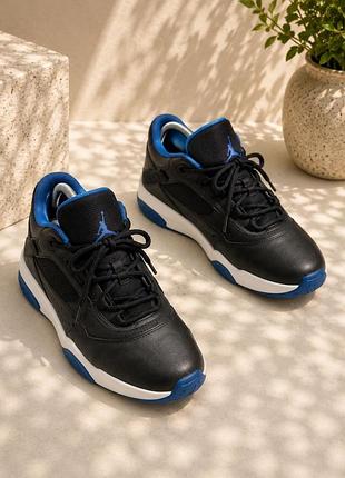 Кроссовки jordan air jordan 11 cmft low black dark marina blue ❤️