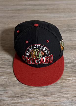 Бейсболка хоккейная nhl chicago blackhawks 47 оригинал