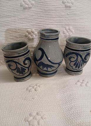 Набор изготовлен немецкой мануфактурой staffel stoneware (заходная нитевичка).