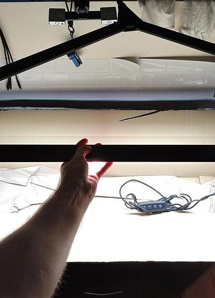 Світильник для акваріума nicrew slimled plants light 73-95 см (24w, ip67)