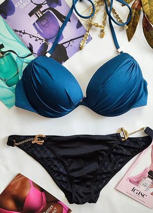 Victoria's secret 34c 75c 32d 70d s купальник чашка на кільцях бікіні