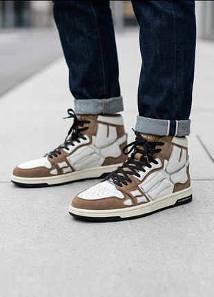 Кроссовки от бренда amiri skel top hi