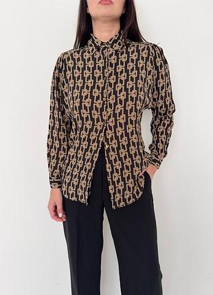 Приталена блуза massimo dutti