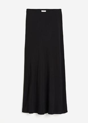 Вискозная юбка в бельевом стиле