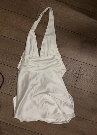 Біле плаття zara s