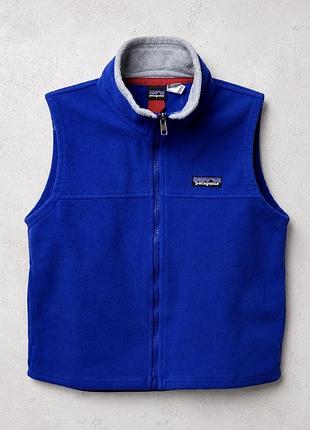 Вінтажна флісова жилетка patagonia kids (оригінал)