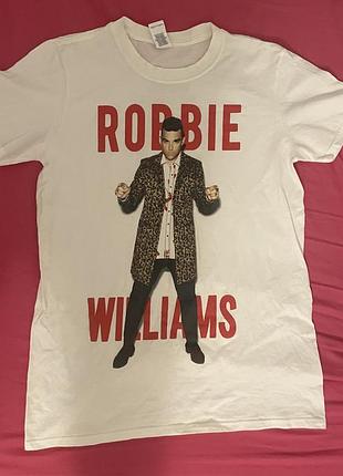 Футболка рок мерч robbie williams