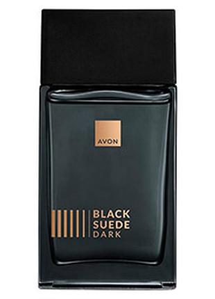 Туалетна вода для чоловіків avon black suede dark 75 мл