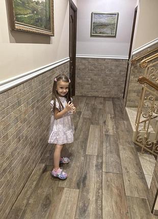 Сукня бавовняна для дівчинки 4-5 р.