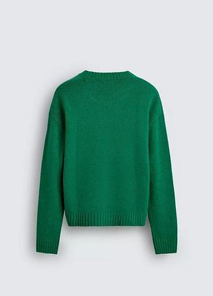 Светр zara 100 шерсть 2