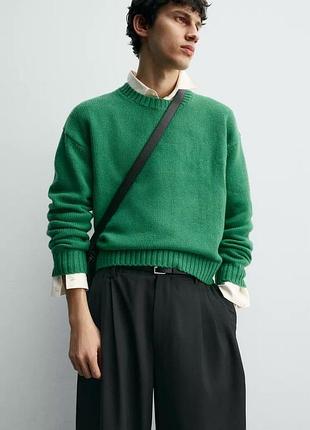 Светр zara 100 шерсть 3