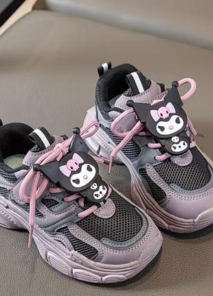 Kuromi кроссовки sanrio для девочек стелька 22,5