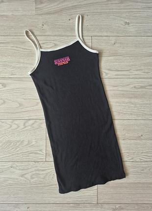 Сукня, сарафан h&m stranger things в рубчик