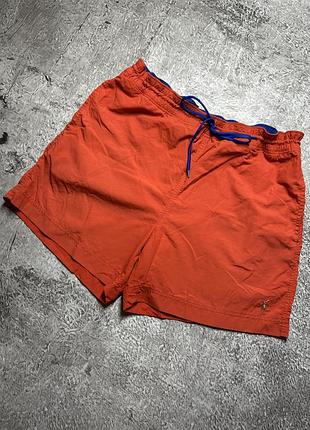 Помаранчеві плавальні шорти від бренду polo ralph lauren