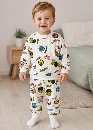 Primark костюм на малюка штани світшот marvel