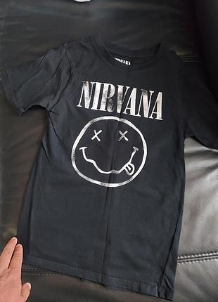 Дитяча футболка мерч nirvana (9-10 років)