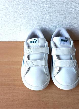 Кожаные кроссовки puma 24 р. стелька 15,5 см.