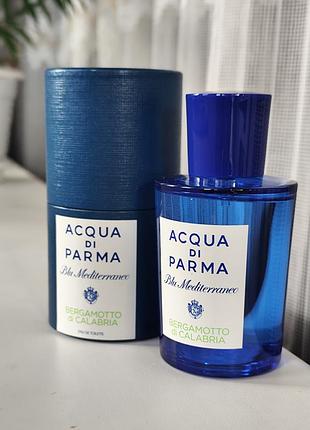Acqua di parma blu mediterraneo bergamotto di calabria туалетна вода 100 мл оригінал